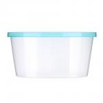 Контейнер для СВЧ с крышкой, 1,5л, пластик, квадратный, 3 цвета