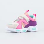 беж-роз полуботинки малодетская, дошкольная Комбинирован.