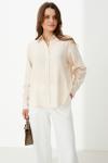 Блузка женская 103044 (Светло-бежевый)