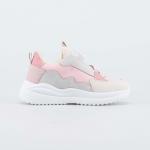 беж-роз полуботинки малодетская, дошкольная Комбинирован.