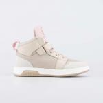 беж-роз ботинки школьная Нат. кожа