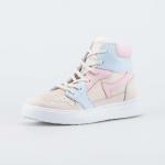 беж-гол-роз ботинки школьная, подростковая Нат. кожа