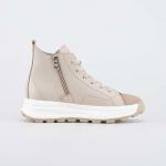 бежевый ботинки школьная Нат. кожа