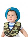 Карнавальный комплект военного «Мамин защитник»: жилет, берет
