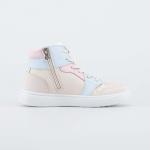 беж-гол-роз ботинки школьная, подростковая Нат. кожа