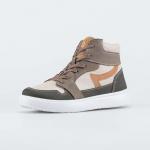 беж-оли ботинки школьная, подростковая Нат. кожа