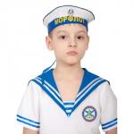 Карнавальный костюм «Морячок», рубаха, брюки, бескозырка, р. L, рост 134-140 см