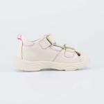 беж-роз туфли летние дошкольная, школьная Нат. кожа