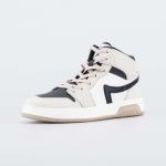 беж-бел-чер ботинки дошкольная, школьная Нат. кожа