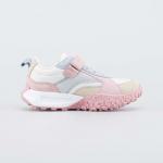 беж-роз-гол полуботинки школьная Комбинирован.