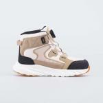 беж-чер ботинки школьная Комбинирован.