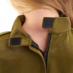 Карнавальный костюм «Военного», для девочки, пилотка, ремень, 8-10 лет, рост 140-152 см