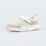 беж-сер-жел полуботинки школьная Комбинирован.