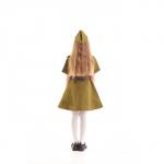 Карнавальный костюм «Военного», для девочки, пилотка, ремень, 8-10 лет, рост 140-152 см