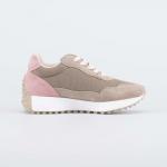 беж-роз полуботинки школьно-подростковые Комбинирован.