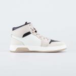 беж-бел-чер ботинки школьная, подростковая Нат. кожа