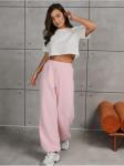 Брюки "Диагональ" Розовый  Женские