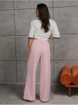 Брюки "Диагональ" Розовый  Женские