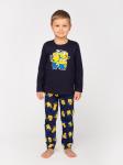 Пижама детская кулирка с брюками "МИНЬОНЫ"
