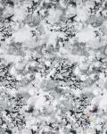 Ткань алова камуфлированная серого цвета (614 White)