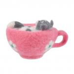 "Miadolla" WT-0228 "Чашка с котиком" набор для валяния