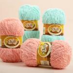 Пряжа ADELIA "СОФИЯ" / "SOFIA" 100\% полиэстер 10 шт. х 50 г 90 м ± 6 м