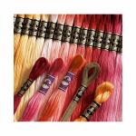 Нитки для вышивания "DMC" мулине №1 100\% хлопок 12 x 8 м