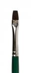 Кисть "Green Line" "VISTA-ARTISTA" 90212-02 имитация белки плоская 5 шт короткая ручка