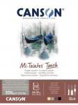 "Canson" Альбом для пастели Mi-Teintes Touch 350 г/м2 32 х 24 см склейка с одной стороны 12 л.