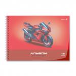 "Светоч" А207 Альбом для рисования, с пластик. обложкой 180 мкм., цветной титул лист 100 г/м2 A4 29 х 20.5 см 40 л. 5 шт. на гребне