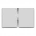 "Светоч" 80АРТ-006 Артбук (Скетчбук), матовая ламинация, блок белый, 100  г/м2 23.9 х 20.5 см на гребне 80 л. 2 шт.