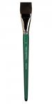Кисть "Green Line" "VISTA-ARTISTA" 90212-12 имитация белки плоская 1 шт короткая ручка