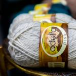 Пряжа ADELIA "ДИНА" / "DINA" 100\% шерсть 10 шт. х 50 г 100 м ± 5 м СК/Распродажа