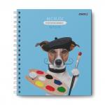 "Светоч" 80АРТ-004 Артбук (Скетчбук), выборочный лак, блок белый, 100  г/м2 23.9 х 20.5 см на гребне 80 л. 2 шт.