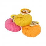 Пряжа ADELIA "КЭТТИ" / "KATTY" 100\% шерсть 10 шт. х 50 г 150 м ± 10 м
