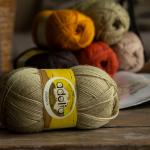 Пряжа ADELIA "ДЖЕССИКА" / "JESSICA" 67\% шерсть, 33\% полиэстер 5 шт. х 100 г 260 м ± 10 м