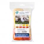 "Gamma" AFW-080 набор шерсти для валяния 100\% мериносовая шерсть 8 х 10 г