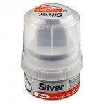 SILVER Крем-блеск для обуви, 50 мл, белый, KS2001-04