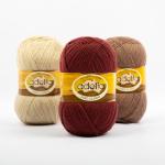 Пряжа ADELIA "ДЖЕЙК КЛАССИК" / "JAKE CLASSIC" 75\% шерсть, 25\% нейлон 5 шт. х 100 г 410 м ± 15 м СК/Распродажа