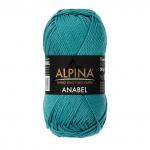 Пряжа ALPINA "АНАБЕЛЬ" 2 / "ANABEL" 2 100\% мерсеризованный хлопок 10 шт. х 50 г 120 м ± 6 м