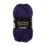 Пряжа ALPINA "АНАБЕЛЬ" 2 / "ANABEL" 2 100\% мерсеризованный хлопок 10 шт. х 50 г 120 м ± 6 м