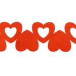 "Annet" лента из фетра ЖФС-01 (JFC-01) 5 шт СК/Распродажа