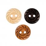 Пуговица "BLITZ" DRN 0111 40 " ( 25 мм) 24 шт дерево