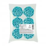 "Blumentag" BRF-7 Шар декоративный из ротанга d. 7 см 6 шт.