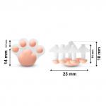 "HobbyBe" APA Подушечки для лапок животных 30 мм x 25 мм 10 шт.