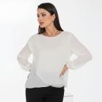 Блуза Красивая из шифона (айвори)