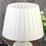 Лампа настольная 7555107TL/1 E14 40 Вт белый 24?24?38.5 см RISALUX