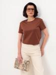 Футболка женская кор.рукав KATHARINA KROSS KK-TK-006VI-LF72/11-кофе