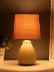 Лампа настольная G32164/1T, 1хE14, 40 Вт, 13?13?24 см, бежевая
