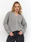 Жакет женский трикотажный KATHARINA KROSS KK-JTR-Y301-Z (серый меланж)